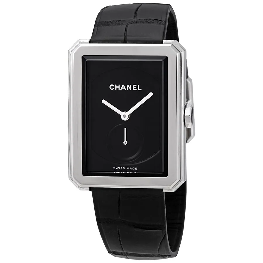 Chanel Boy-Friend Black Dial Ladies Watch H5319