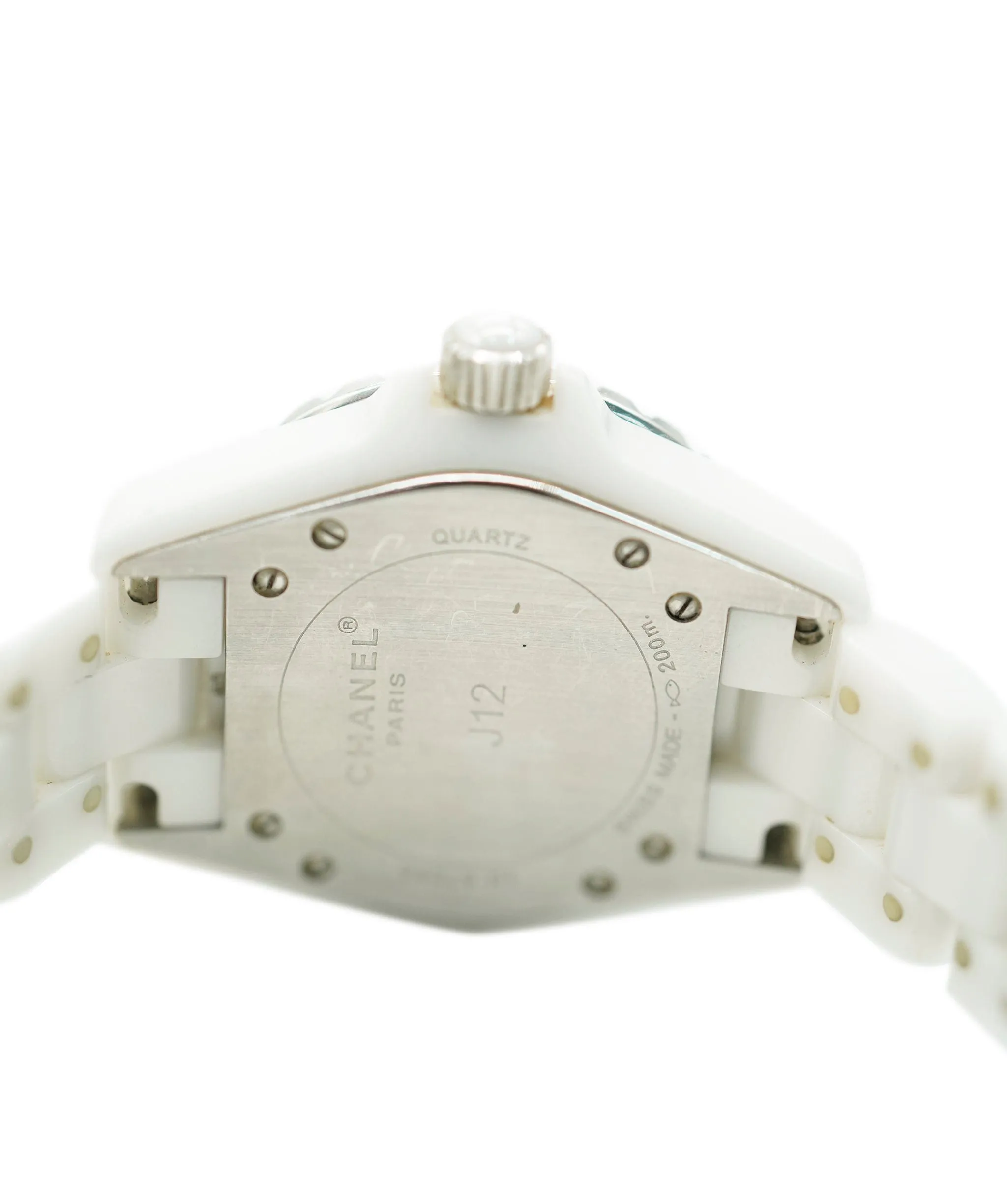Chanel J12 White Chronograph Watch, 33 MM RRP £5000 ALC1815