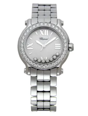 Chopard Happy Sport Floating Diamonds Ladies Watch 27/8478-2001 278478-2001