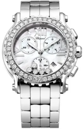 Chopard Happy Sport Mother of Pearl Chronograph Dial Men's Watch 288506-2005 28/8506-2005