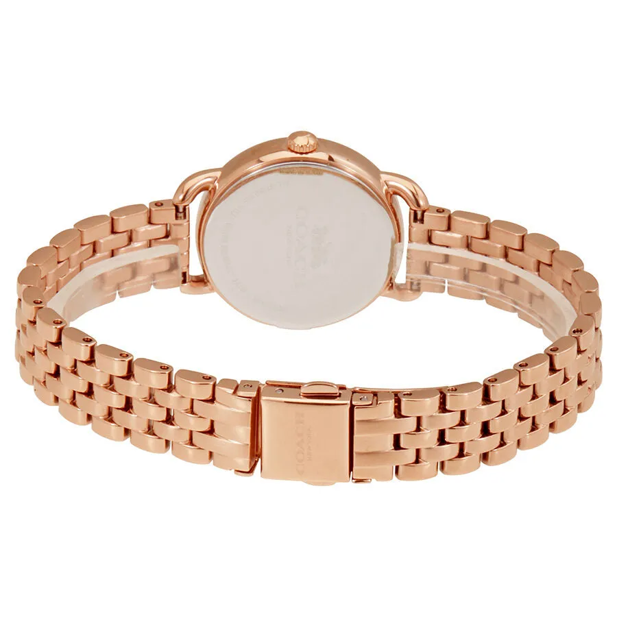 Coach Delancey Cream Dial Rose Gold-tone Ladies Watch 14502242