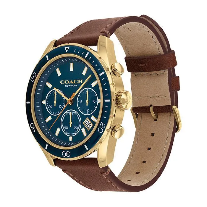 Coach Preston Navy Chronograph Men's Watch 14602513