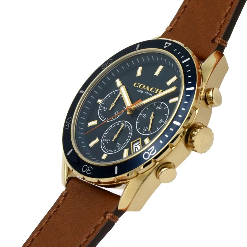 Coach Preston Navy Chronograph Men's Watch 14602513
