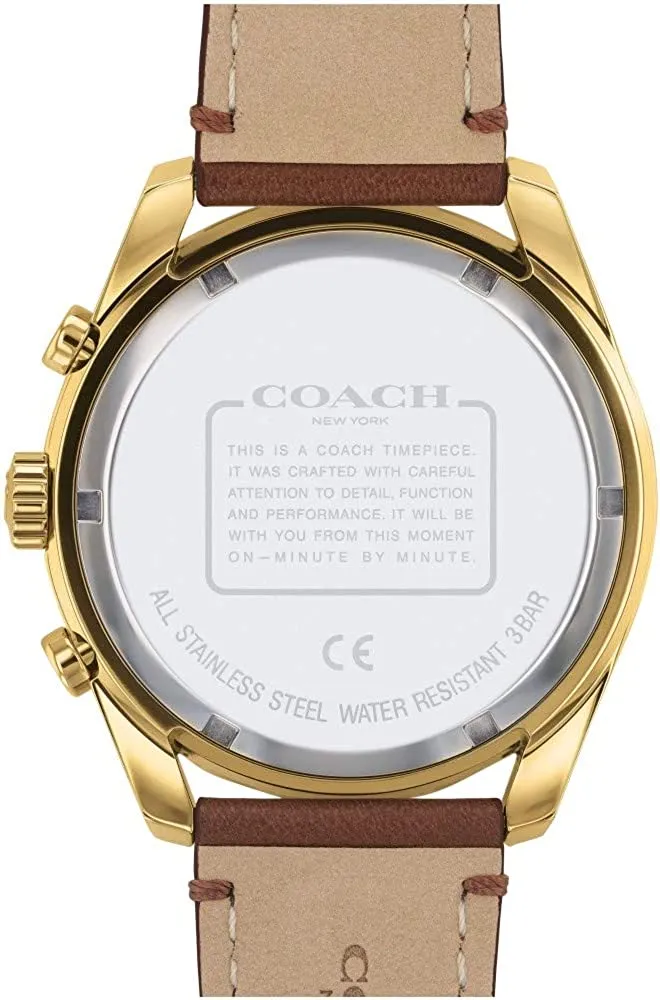 Coach Preston Navy Chronograph Men's Watch 14602513