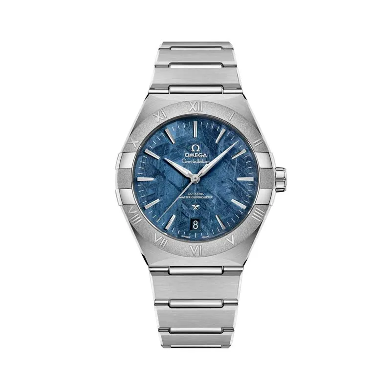 Constellation Blue Metorite Watch, 41mm