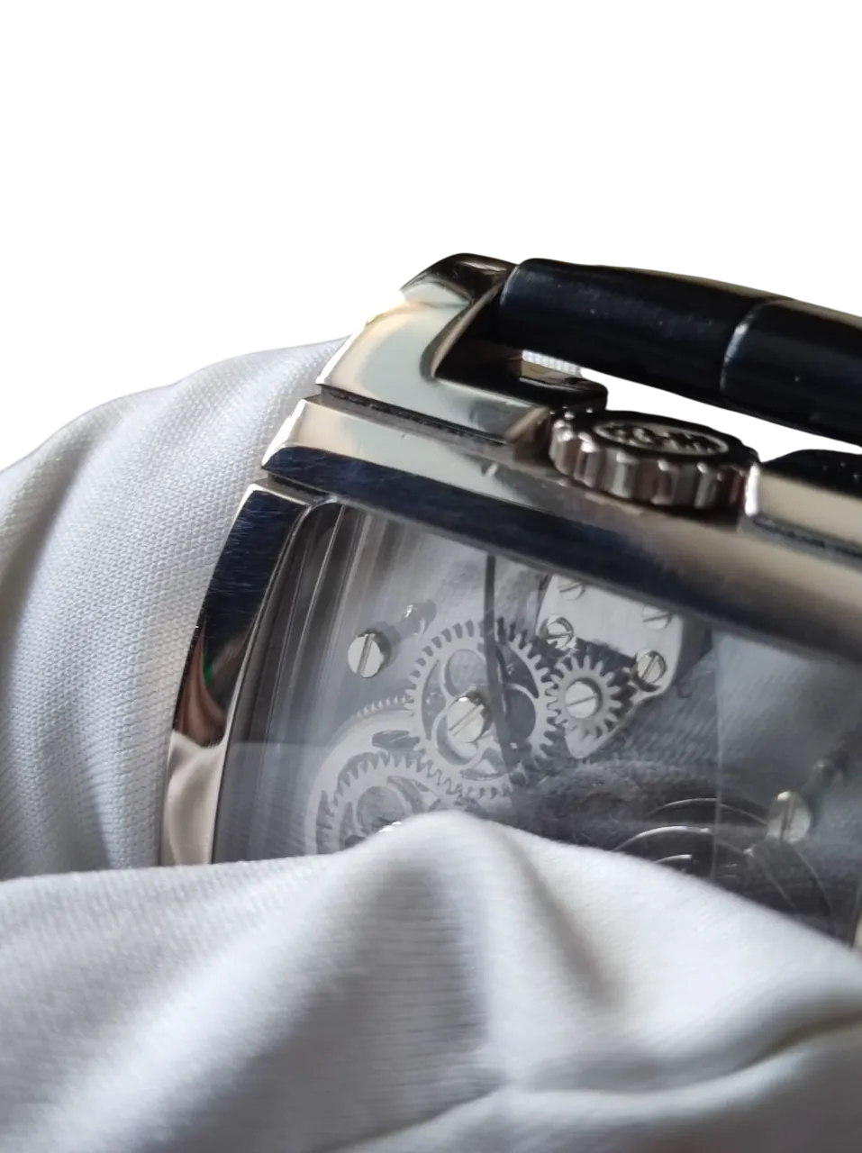 Corum Panoramique Tourbillon 18K White Gold Men's Watch