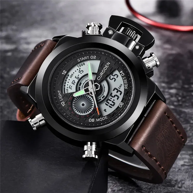 CURDDEN Dual Time Watch – Fashion & Function