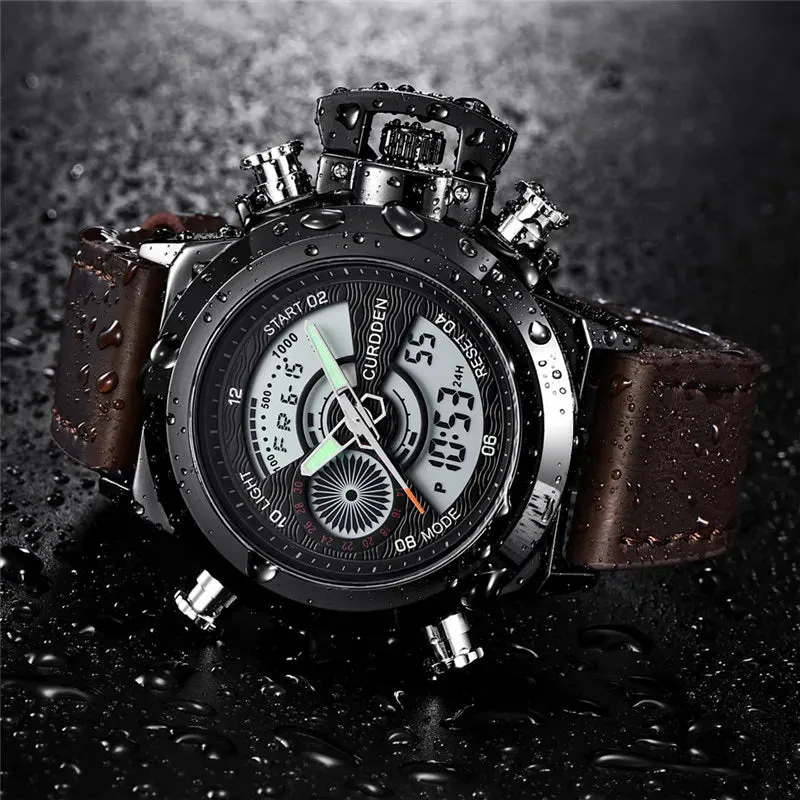 CURDDEN Dual Time Watch – Fashion & Function