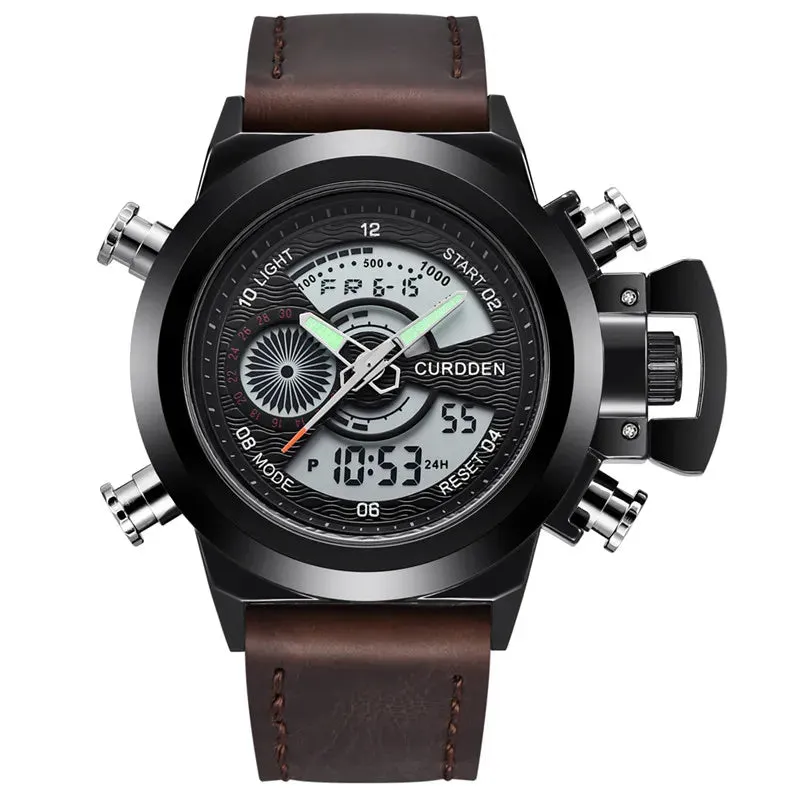 CURDDEN Dual Time Watch – Fashion & Function