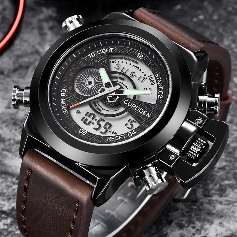 CURDDEN Dual Time Watch – Fashion & Function