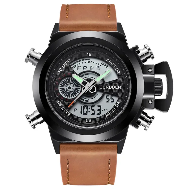 CURDDEN Dual Time Watch – Fashion & Function