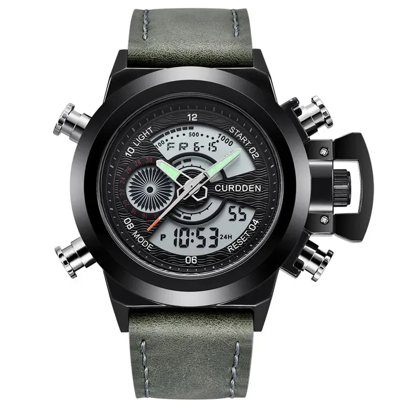 CURDDEN Dual Time Watch – Fashion & Function