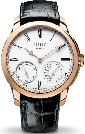 Czapek Watch Quai des Bergues Guilloche Ricochet Gold No.33 Limited Edition