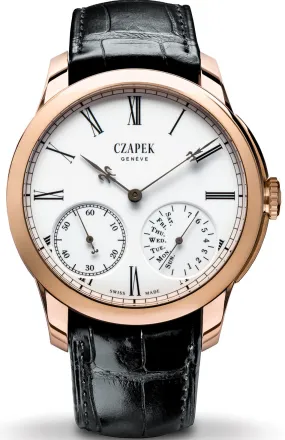 Czapek Watch Quai des Bergues Guilloche Ricochet Gold No.33bis Limited Edition