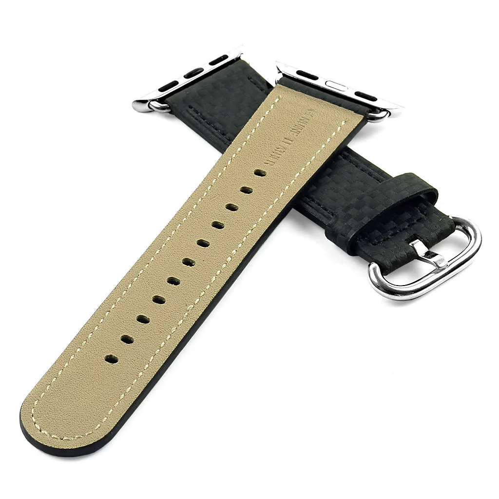 DASSARI Carbon Fiber Strap for Apple Watch