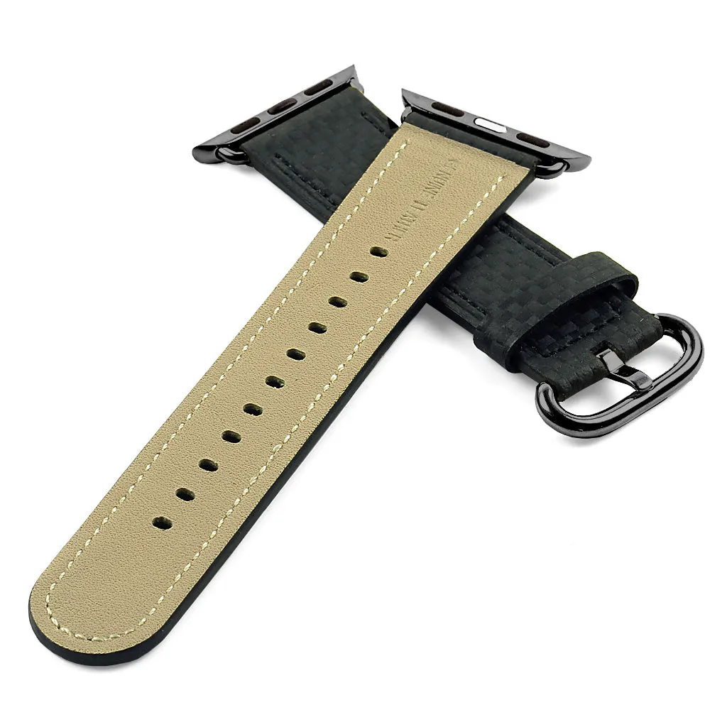 DASSARI Carbon Fiber Strap for Apple Watch