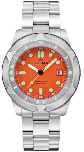 Delma Watch Quattro Orange Limited Edition