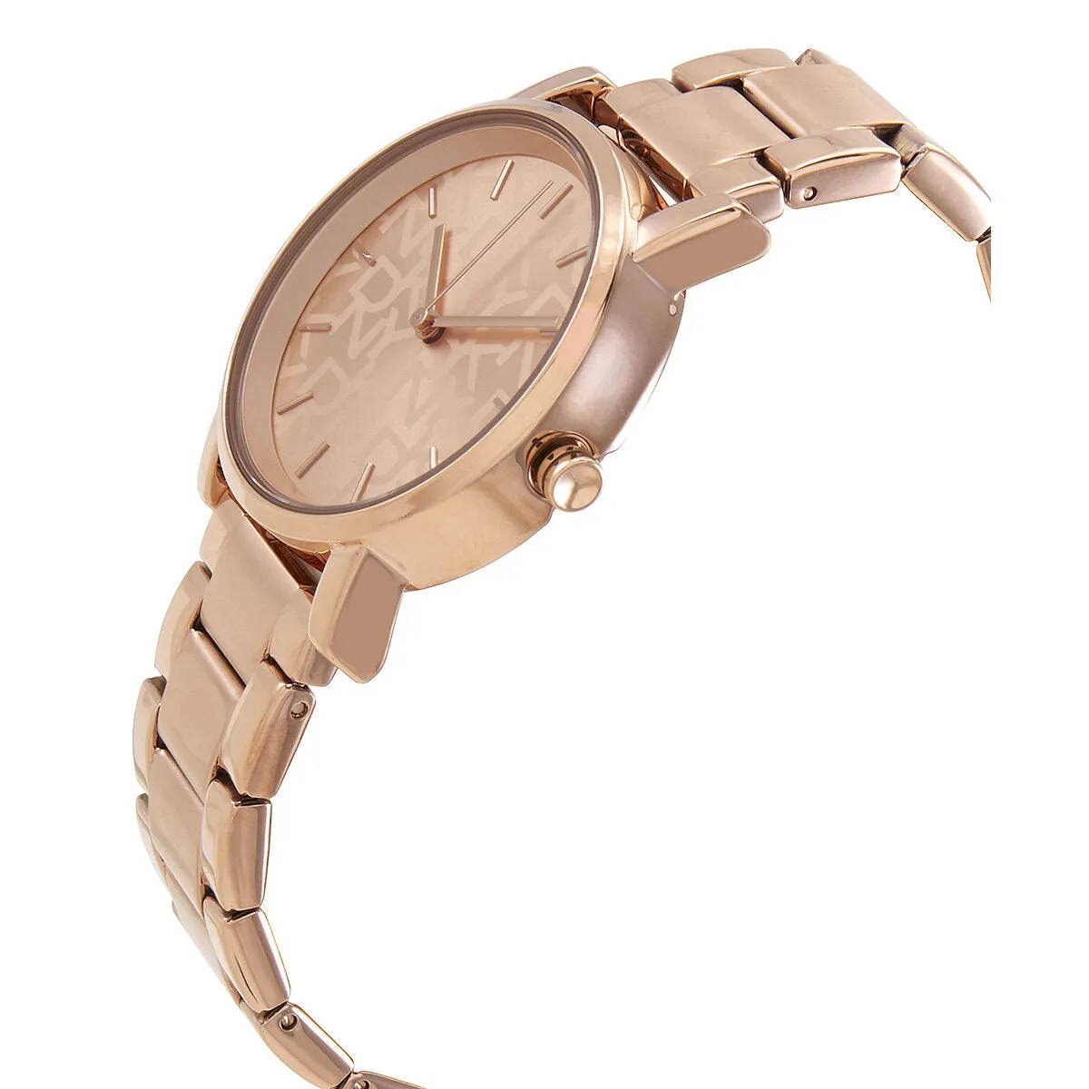 DKNY Soho Quartz Rose Dial Ladies Watch NY2854