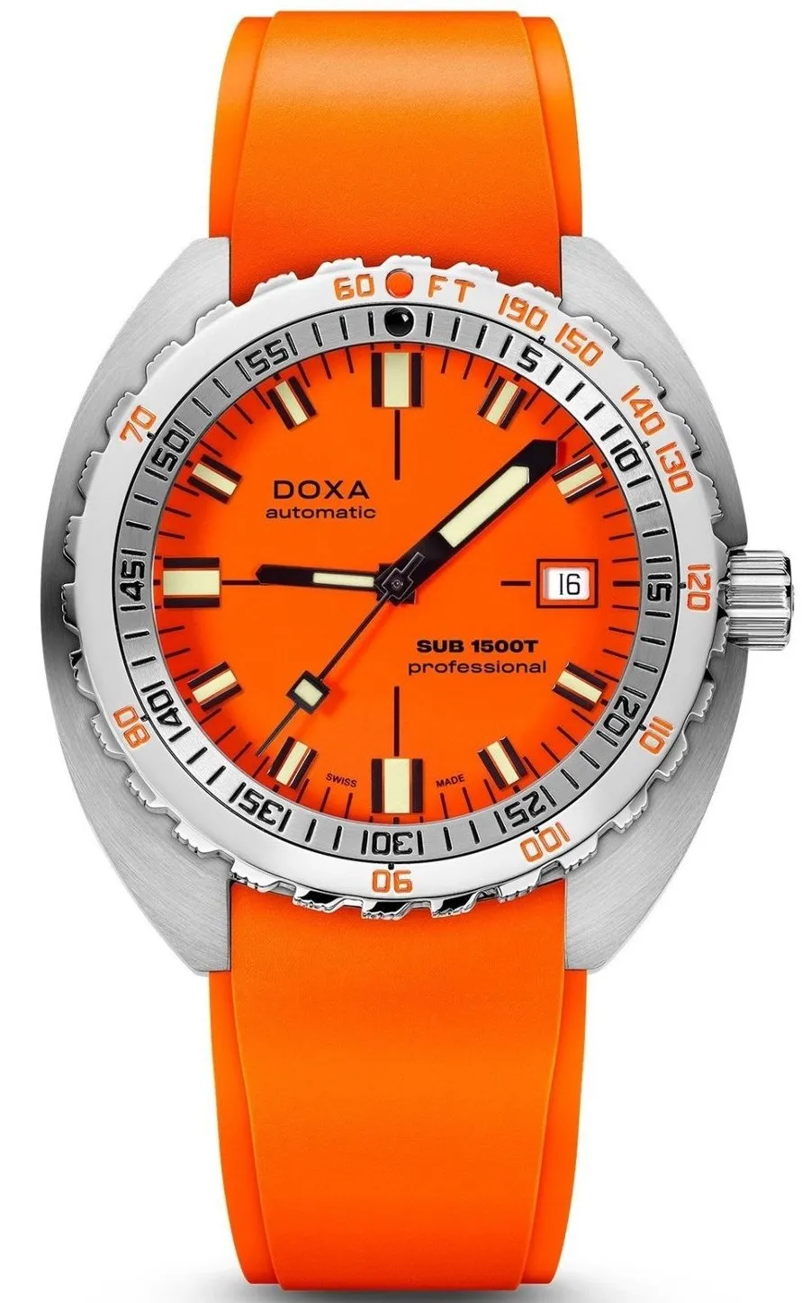 DOX Watch SUB 15T ProFSsional Rubber