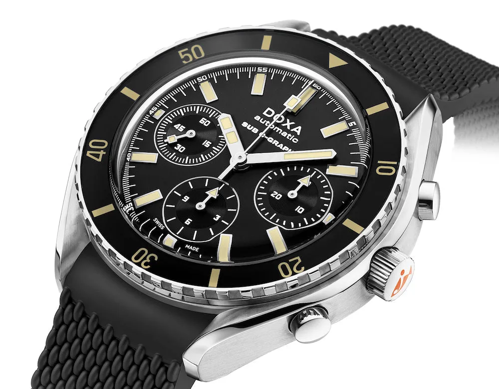 DOX Watch SUB 2 C-Graph Sharkhunter Rubber