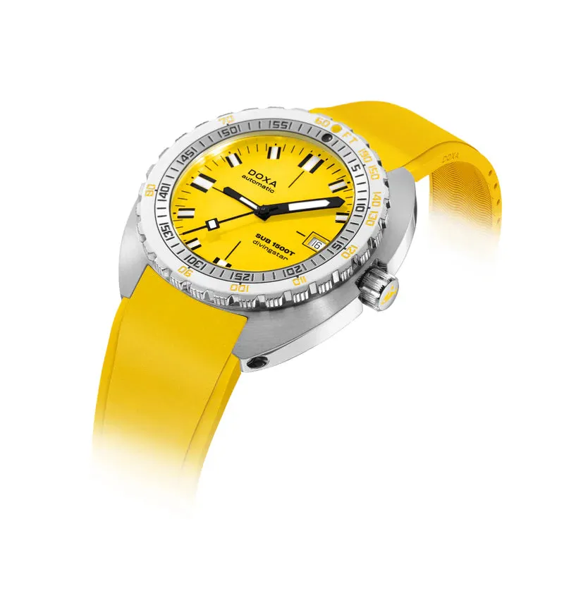 DOXA Sub 1500T Divingstar Rubber - 881.10.361.10