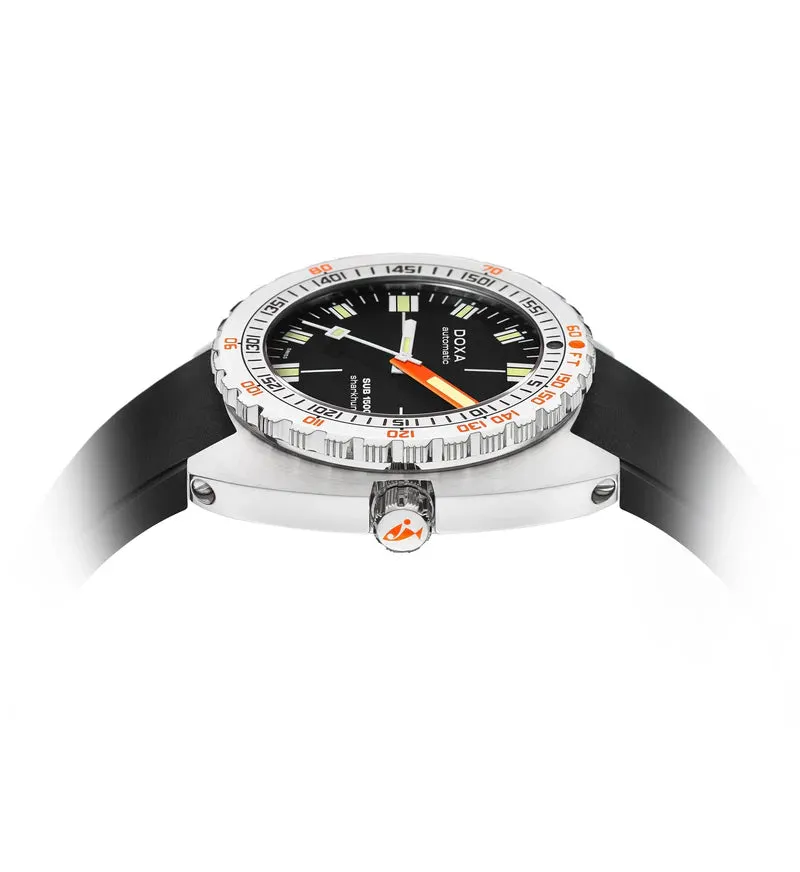 DOXA Sub 1500T Sharkhunter Rubber - 883.10.101.10