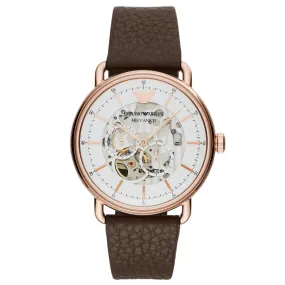Emporio Armani Automatic Skeleton Watch