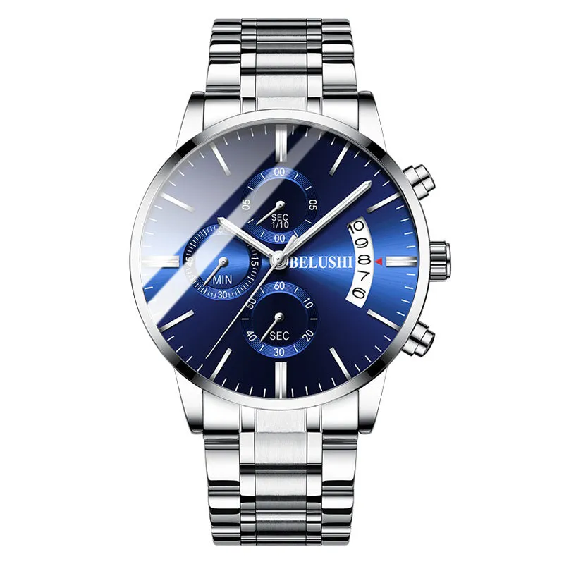 Fashion Men's Quartz Watch Chronograph Sport Men Watches
