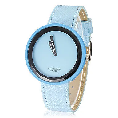 Fashion watch Women's Watch Minimalism Round Dial Candy Color