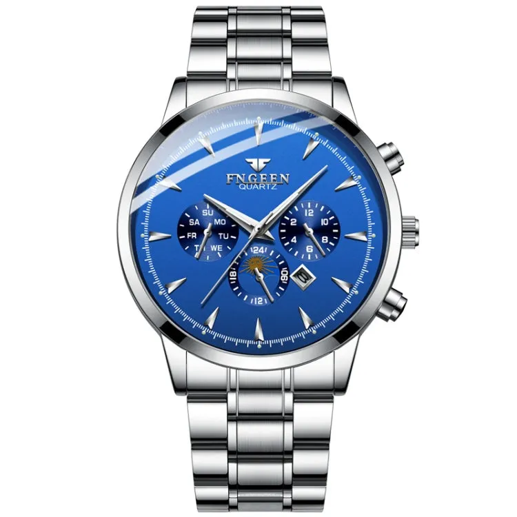 FNGEEN 5781 Waterproof Multifunctional Sports Quartz Watch