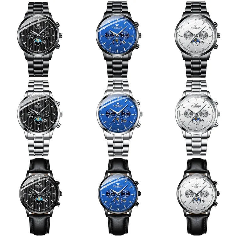 FNGEEN 5781 Waterproof Multifunctional Sports Quartz Watch