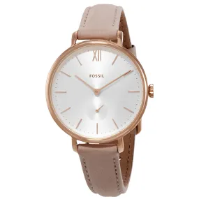 Fossil Kayla Quartz Silver Dial Ladies Watch ES4572
