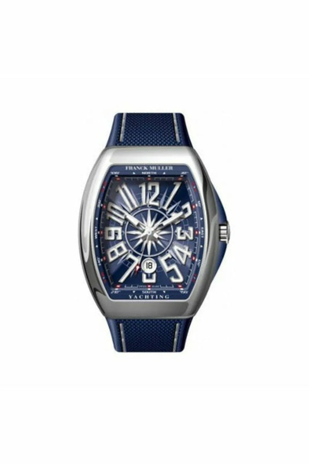 franck muller vanguard yachting 44mm stainless steel men's watch