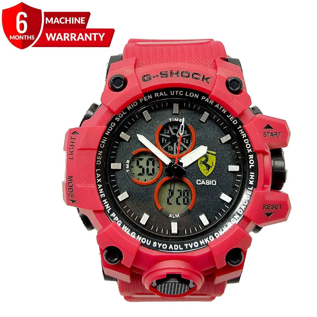 G-Shock Dual Time Sports Watch For Men