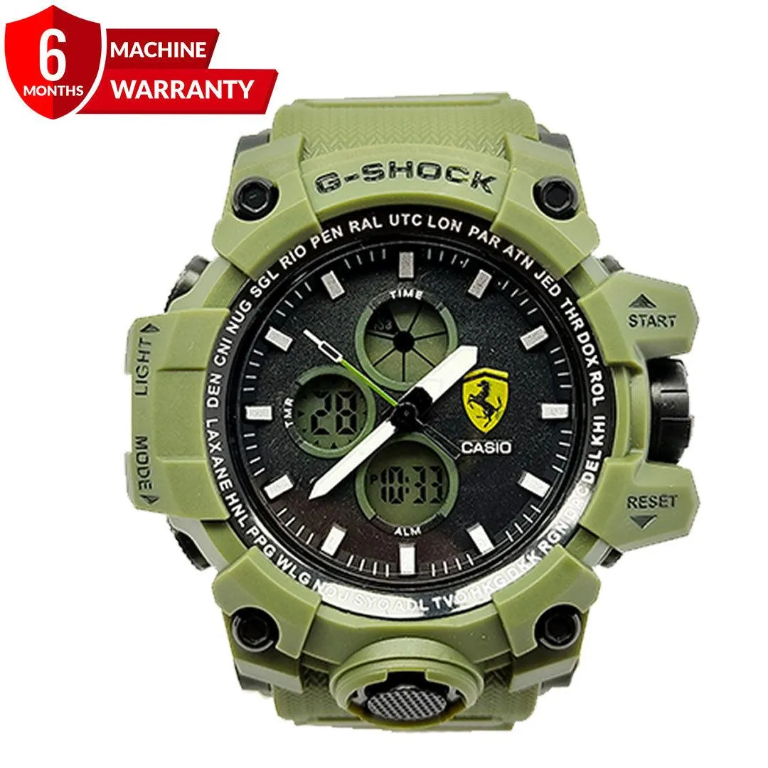 G-Shock Dual Time Sports Watch For Men