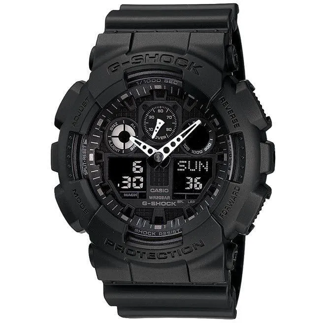 G-Shock GA-100 Military All Black Special Edition