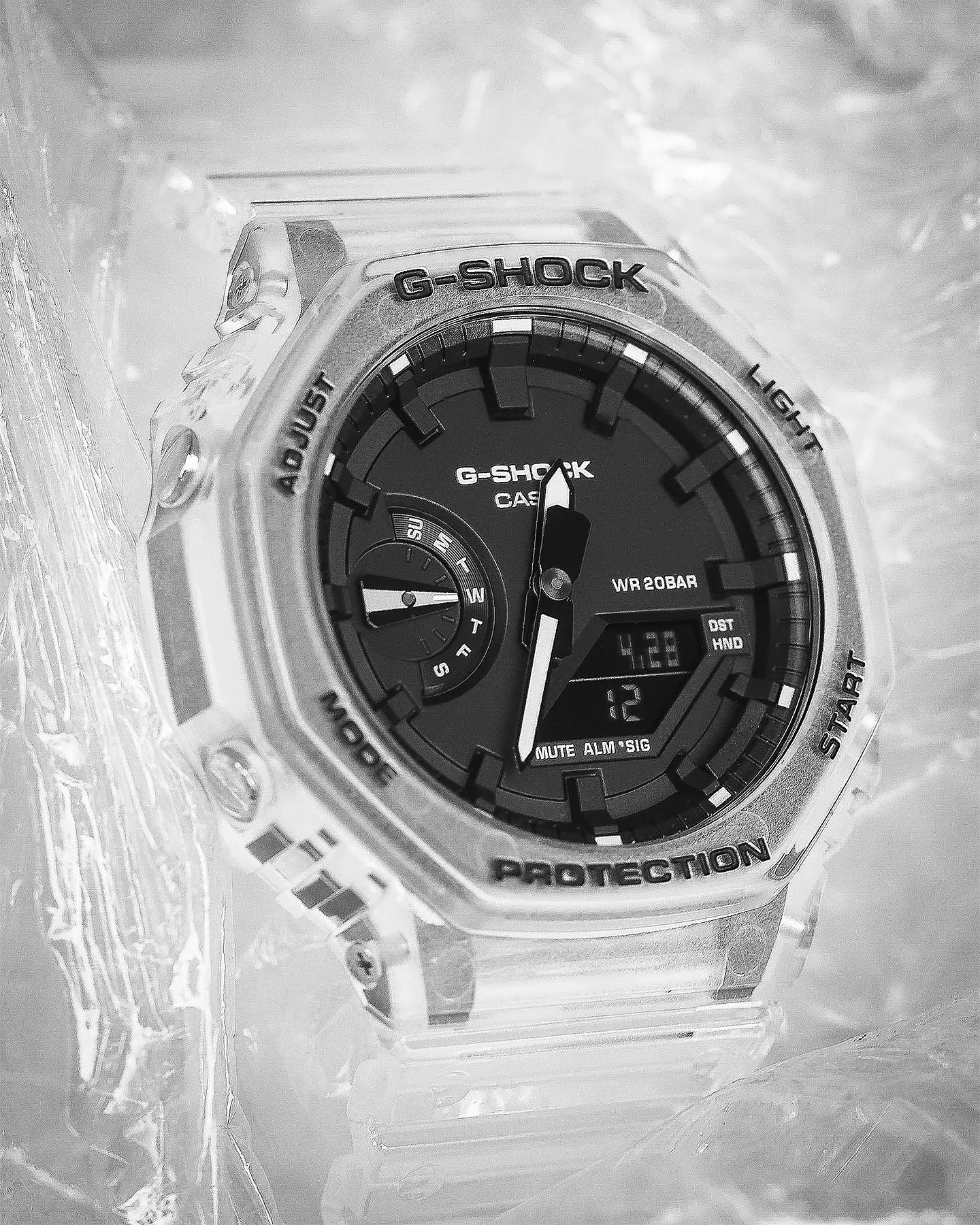 G-SHOCK Men's Transparent GA2100SKE-7A Transparent