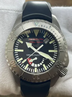 Girard Perregaux Sea Hawk Pro II 49941 Black Dial Automatic Men's Watch