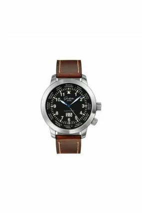 glashuttte original senator stainless steel 44mm men's watch