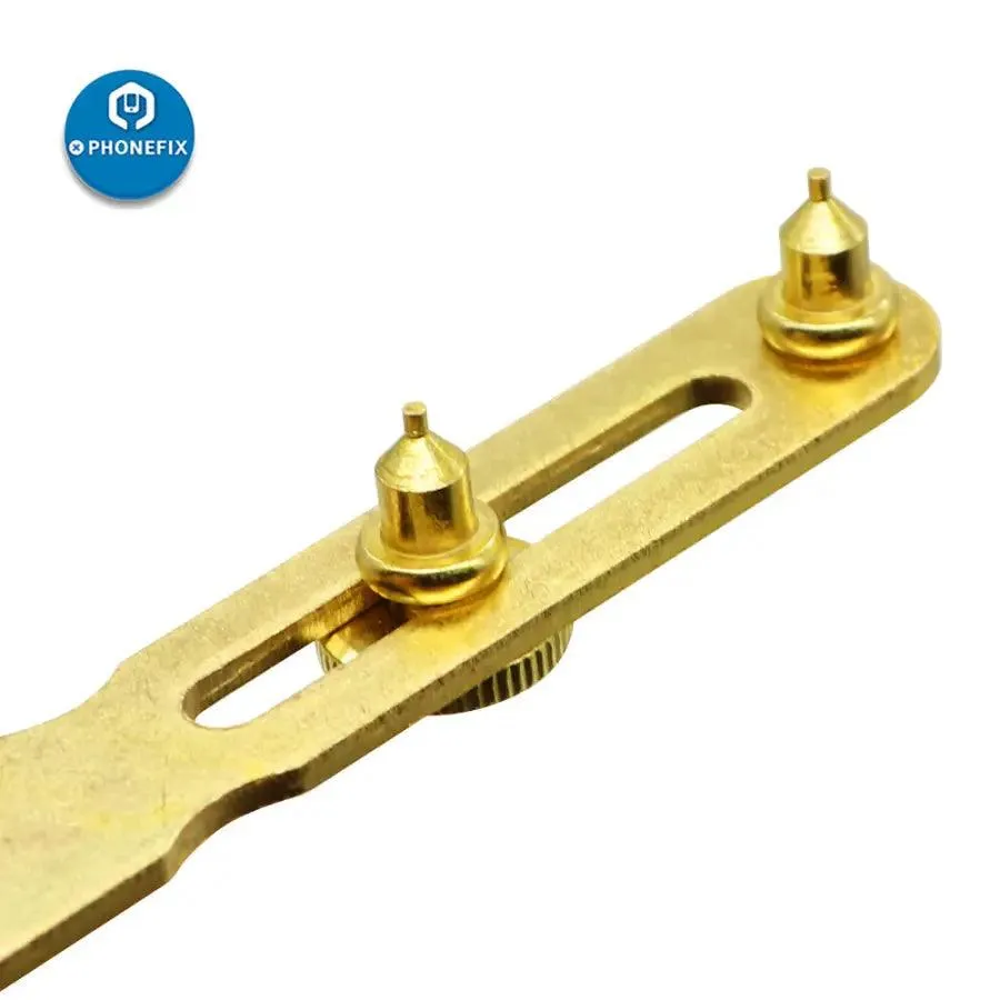 Gold Two Claw Screw Watch Back Case Opener Watchmaker Repair Tool