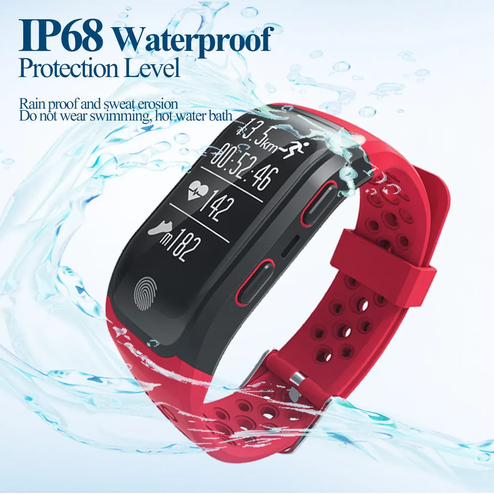GPS MULTI SPORT FITBAND SMART WATCH
