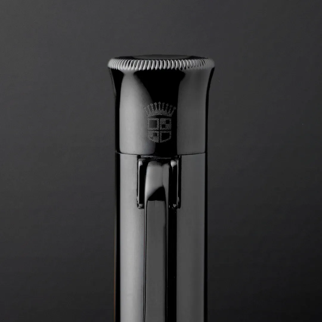 Graf von Faber-Castell Fountain Pen Guilloche - All Black