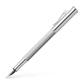Graf von Faber-Castell Fountain Pen - Guilloche Rhodium