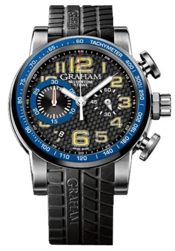 Graham Watch Silverstone Stowe Racing Blue & Yellow