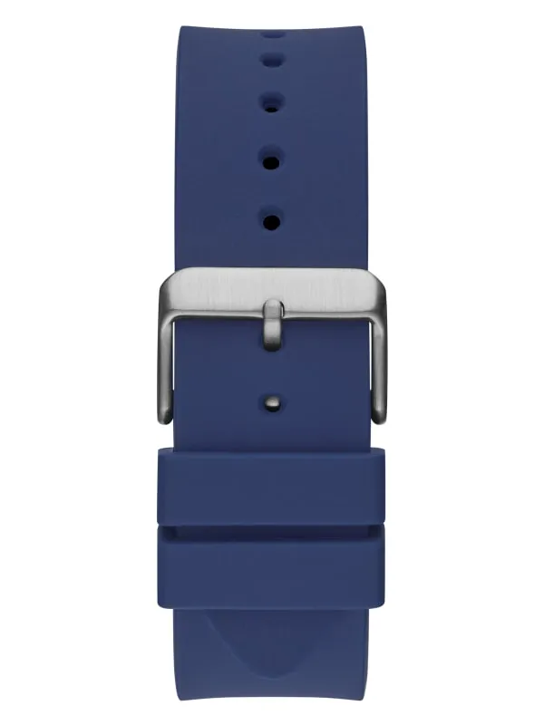 Guess GW0203G7 Phoenix Multifunctional Blue Silicone Strap Unisex Watches