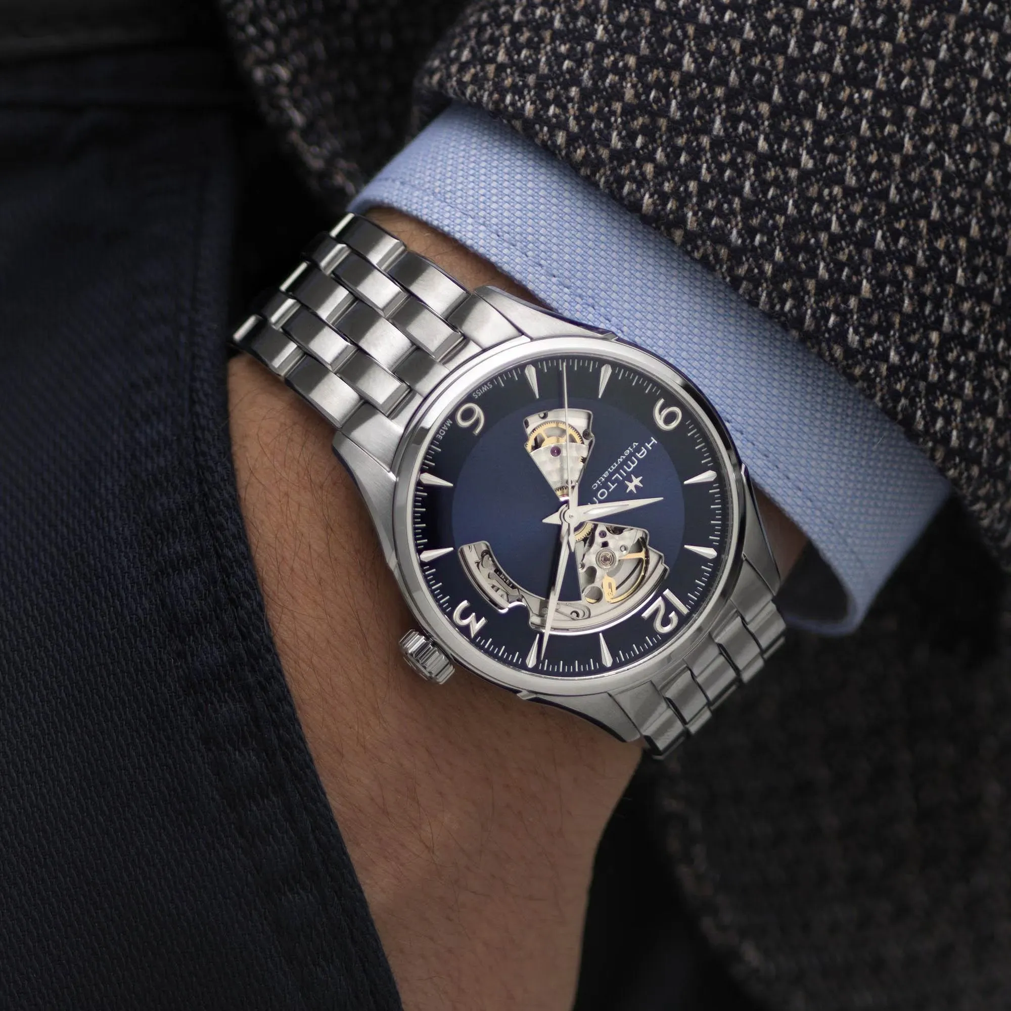 HAMILTON - Jazzmaster Open Heart Auto | H32705141
