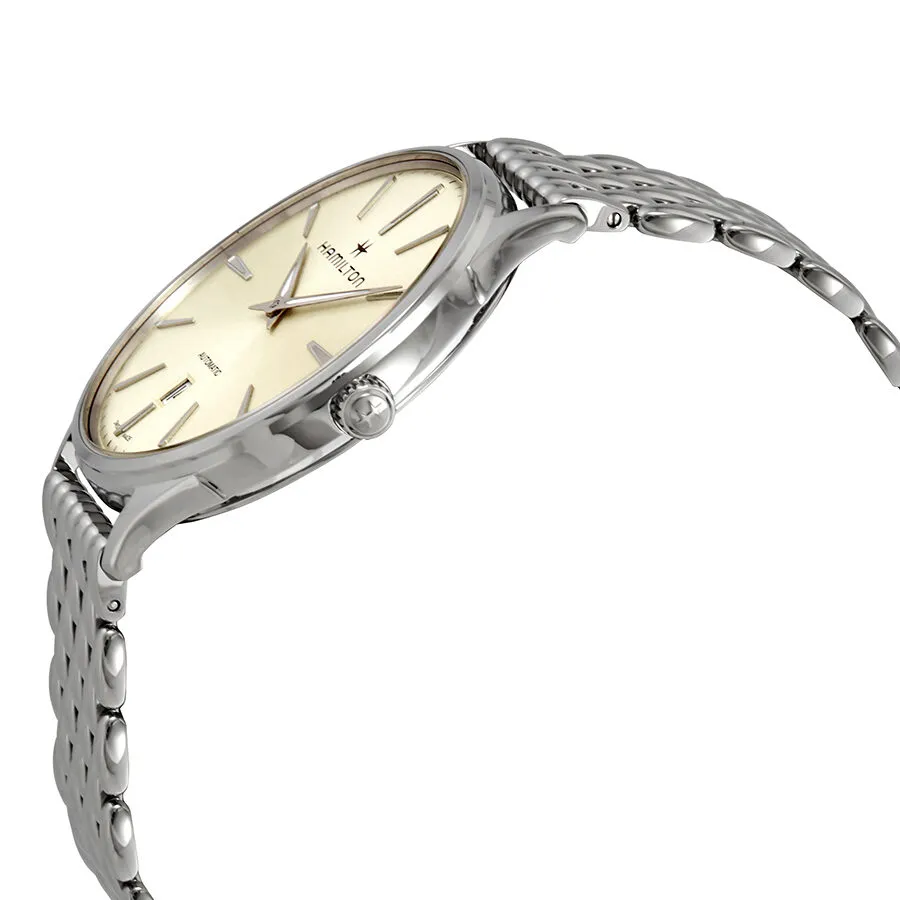 Hamilton Jazzmaster Thinline Automatic Light Tan Dial Men's Watch H38525111