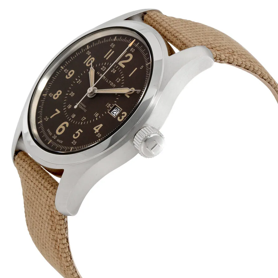 Hamilton Khaki Field Automatic Brown Dial Men's Watch H70605993