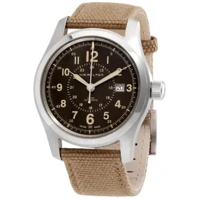 Hamilton Khaki Field Automatic Brown Dial Men's Watch H70605993