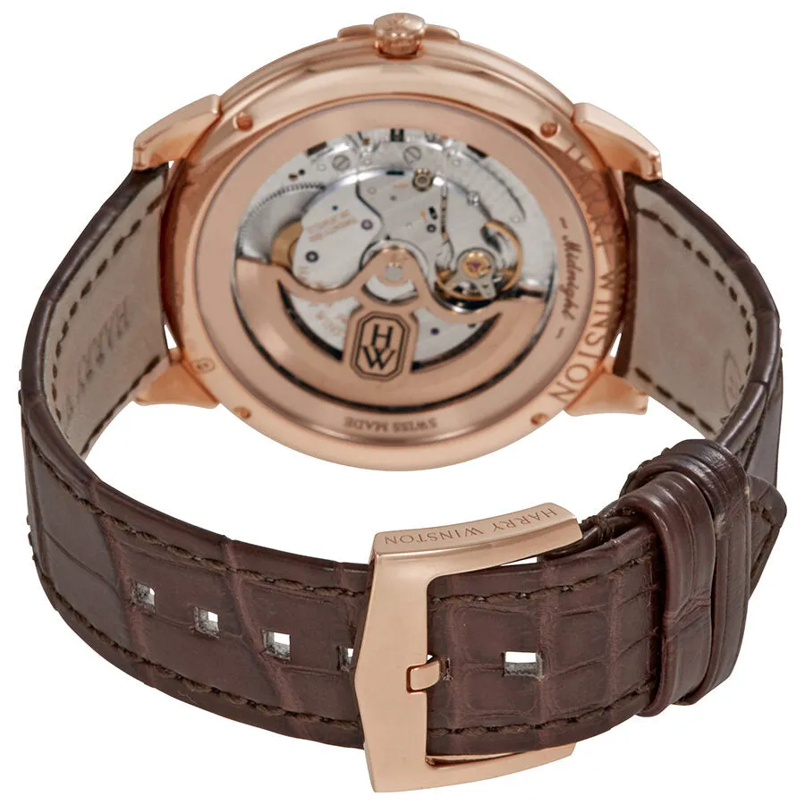 Harry Winston Midnight Automatic 18Kt Rose Gold Unisex Watch MIDAHD39RR001